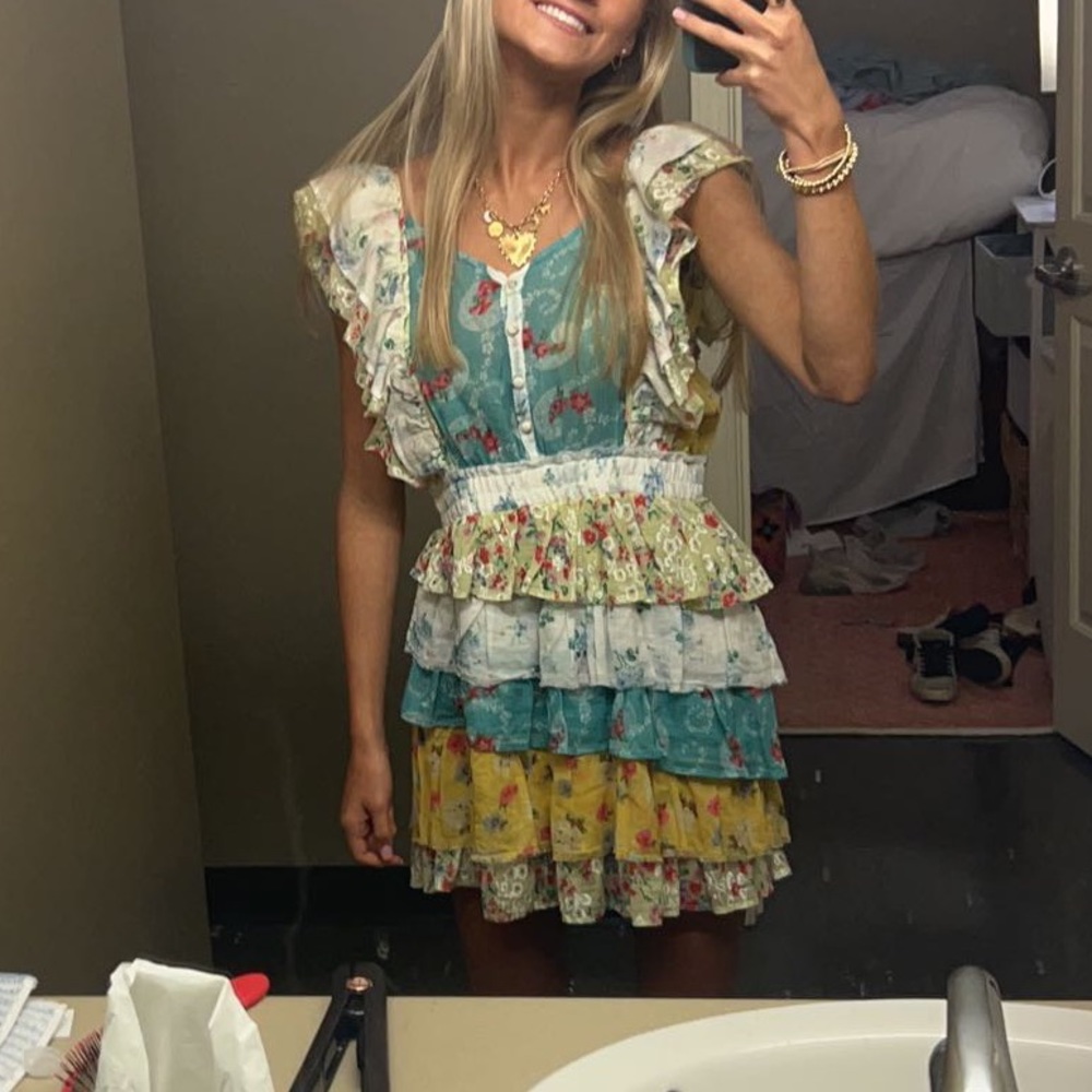 LoveShackFancy mini dress